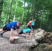 skovfitness - træning i skoven - træning i naturen